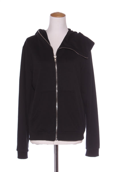 RICK OWENS (ITA) Off centre hooded jacket! 14-16