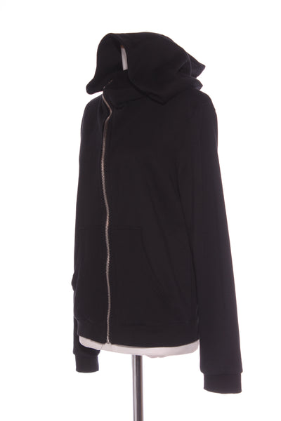 RICK OWENS (ITA) Off centre hooded jacket! 14-16