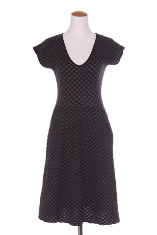 METALLICUS - Embossed knit dress + pockets! 8-14