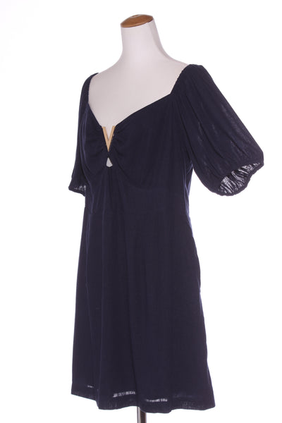 CITY CHIC - Mani balloon sleeve mini dress! 16-18