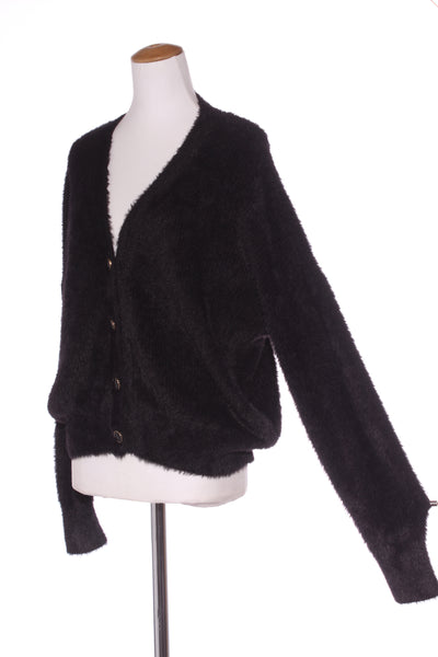 KAREN WALKER - Soft relaxed faux fur cardi! 14