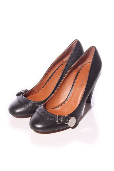 MULBERRY (ITA) "New Bayswater" leather heels! 39.5