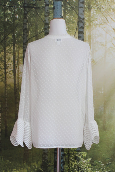 AIRLIE - Burn out flare sleeve blouse! 14