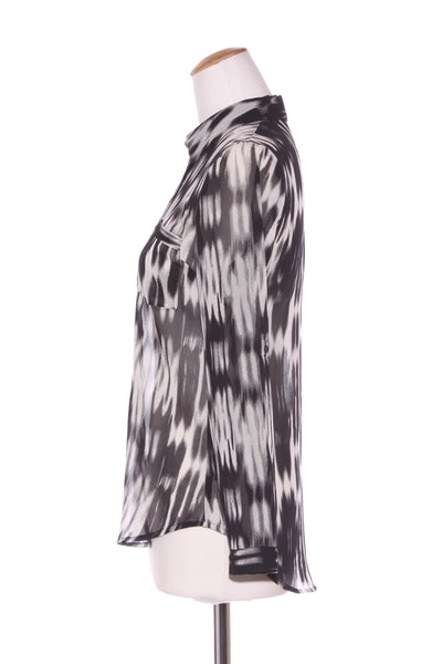 DECJUBA - Monochrome chiffon shirt! 6