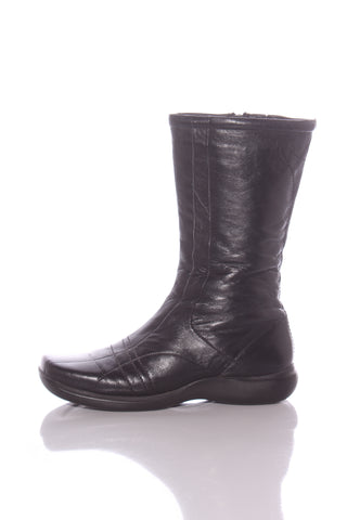 GINO VENTORI - Panelled leather boots! 39