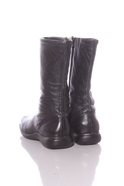 GINO VENTORI - Panelled leather boots! 39