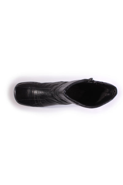 GINO VENTORI - Panelled leather boots! 39