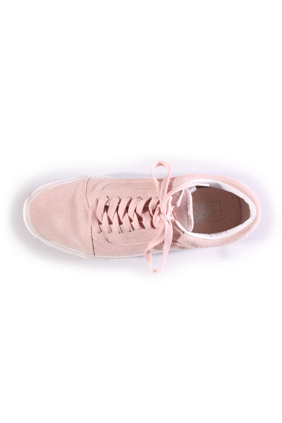 VANS - Blush pink leather platform sneakers! 9-9.5