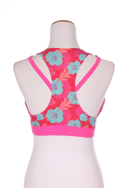 SWEAT REPUBLIC by Augustine - Pink floral crop! 12