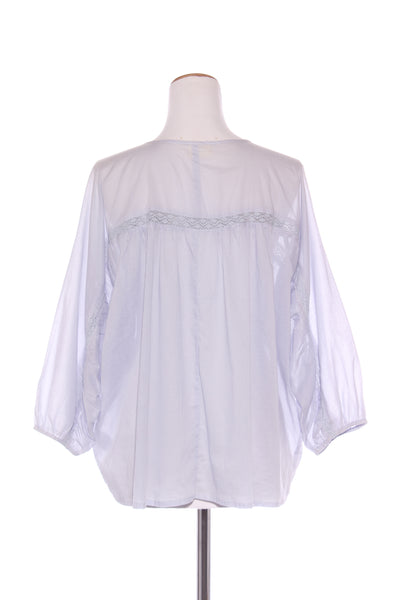 HUMIDITY - Lace detail cotton voile blouse! 12