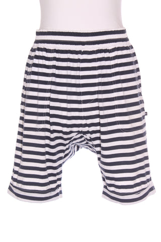 MOOCHI 6X7 "Helix" drop crotch shorts - Navy stripe! 10