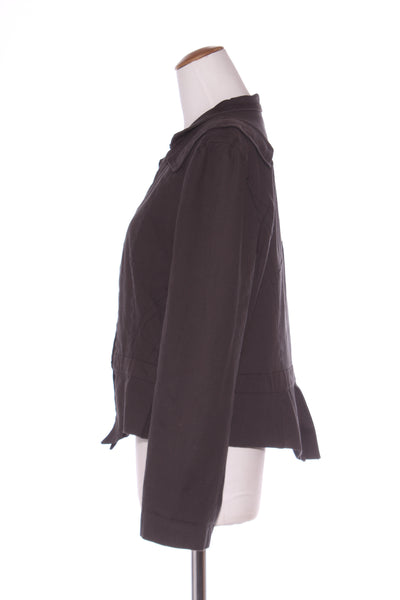 WOMEN (NZ) "Detroit angle hem crop jacket! 16
