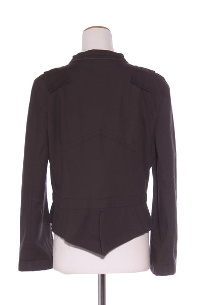 WOMEN (NZ) "Detroit angle hem crop jacket! 16