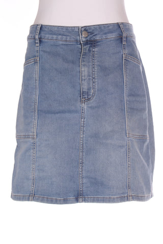 JUST JEANS "Amaze knit" denim mini skirt! 14