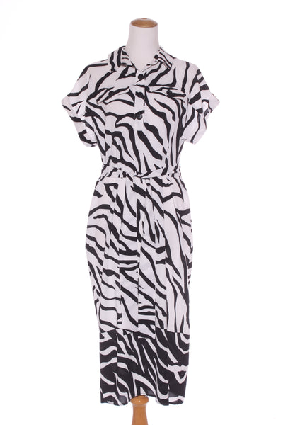ROMAN - Zebra print midi dress! 14