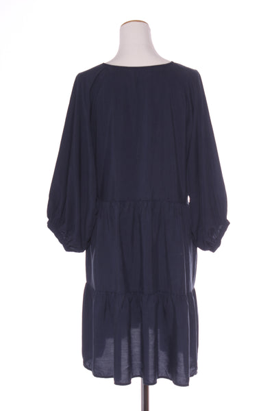 PAGANi 'V' neck tiered dress - Navy! 16