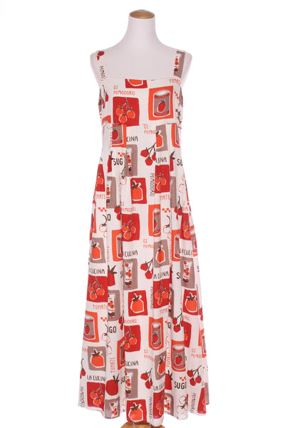 DOTTI (LN) Tomato print maxi dress! 14