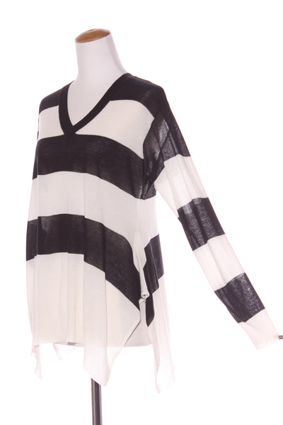 FRAY "Standard sweater" lightweight linen blend knit! 14