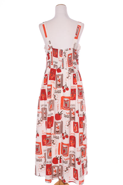 DOTTI (LN) Tomato print maxi dress! 14