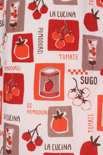 DOTTI (LN) Tomato print maxi dress! 14