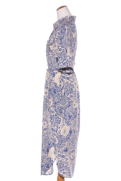 TUESDAY (LN) Julia shirt dress - Blue mandala! 12