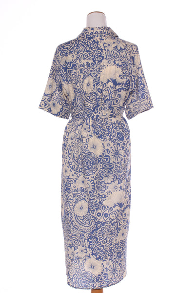 TUESDAY (LN) Julia shirt dress - Blue mandala! 12