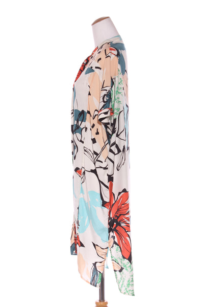 LANE & CO (BN) NZ "Floral carnival" french seam dress! 16