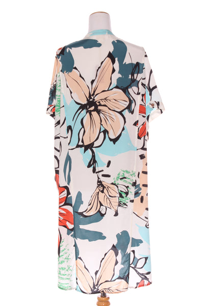 LANE & CO (BN) NZ "Floral carnival" french seam dress! 16