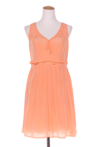 KATHERINE - Broderie detail silk dress! 10