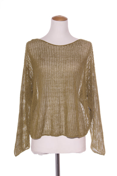 ELEMENTARY by MAX- Linen meshknit sweater! 14