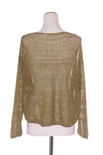 ELEMENTARY by MAX- Linen meshknit sweater! 14