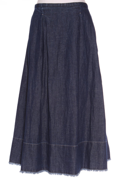 POL - Pleated denim midi skirt! 16
