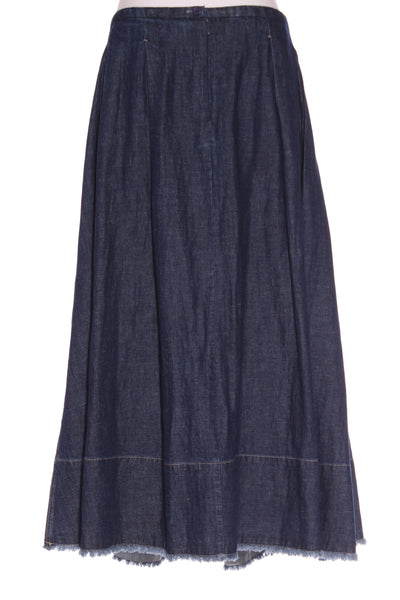 POL - Pleated denim midi skirt! 16