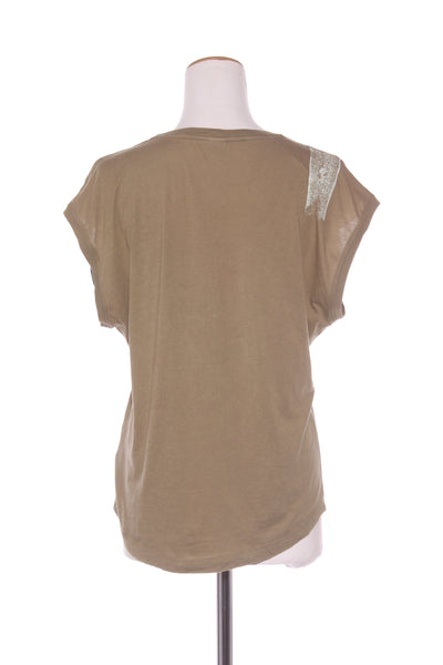 DIESEL - Khaki cotton logo top! 14