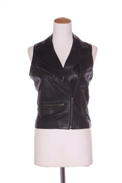 FEDERATION - Soft leather biker vest! 8