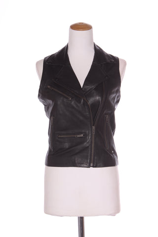 FEDERATION - Soft leather biker vest! 8