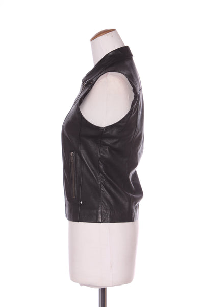 FEDERATION - Soft leather biker vest! 8