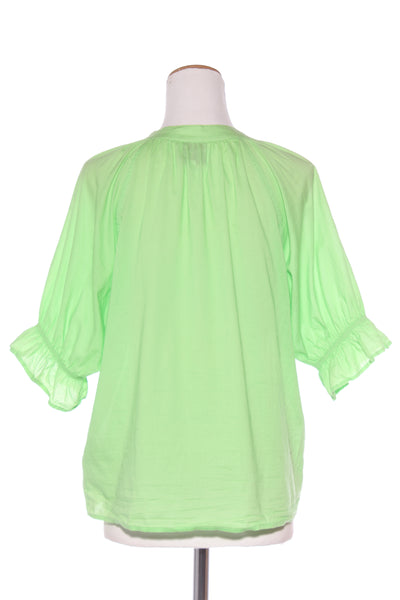 TUESDAY - Lou reversible cotton shirt - Lime! 14