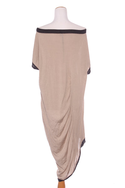 TAYLOR (NZ) Gather asymmetric knit dress! 12-14