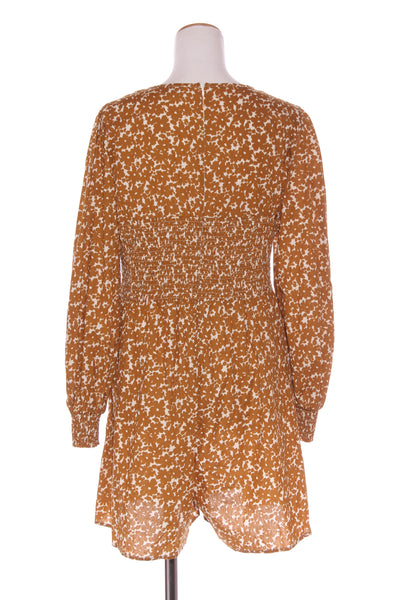 LEONI - Ginger floral shirred cuff playsuit! 14