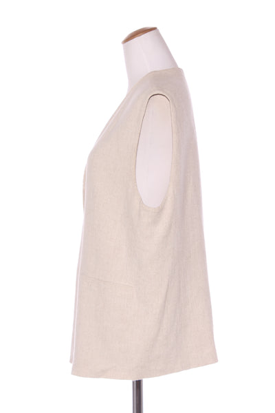 MOOCHI "Accept" linen blend waistcoat! 12