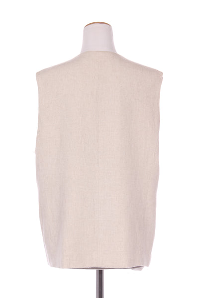 MOOCHI "Accept" linen blend waistcoat! 12