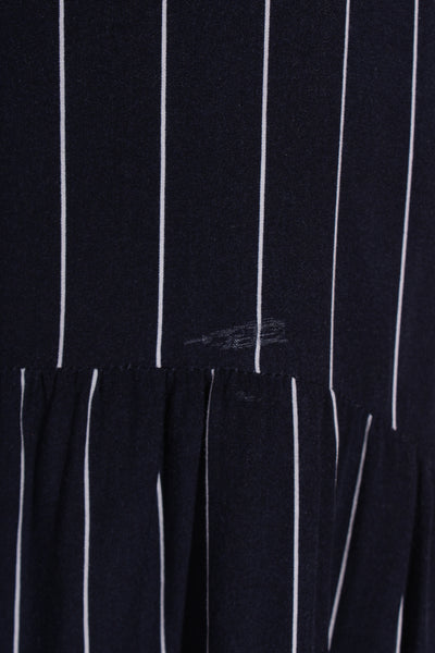 LEMON TREE - Navy stripe midi dress! 14