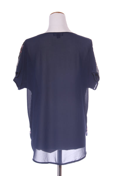 AUGUSTINE - Embroidered + sequin panel top! 12