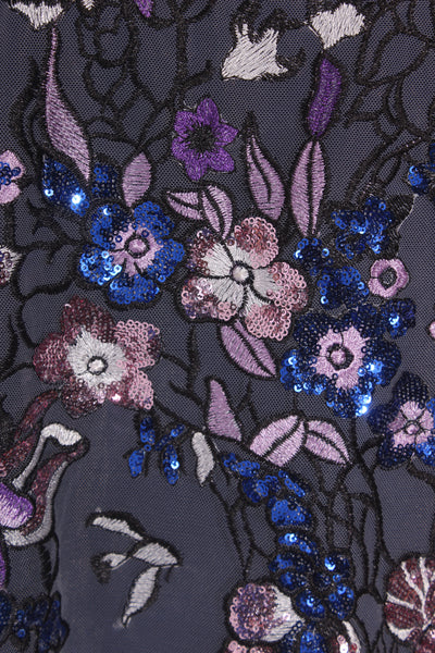 AUGUSTINE - Embroidered + sequin panel top! 12