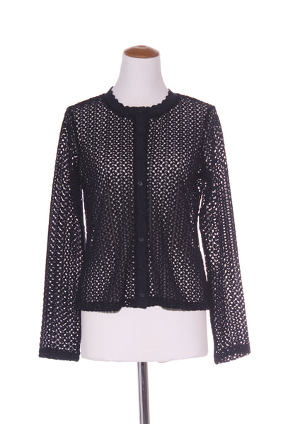 WHISTLE (LN) Stretchy lace scallop trim cardi - Naby! 12