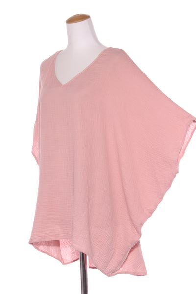 LA MODE - Waffle cotton boxy fit top! 14-18