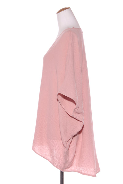 LA MODE - Waffle cotton boxy fit top! 14-18