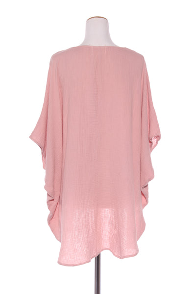 LA MODE - Waffle cotton boxy fit top! 14-18