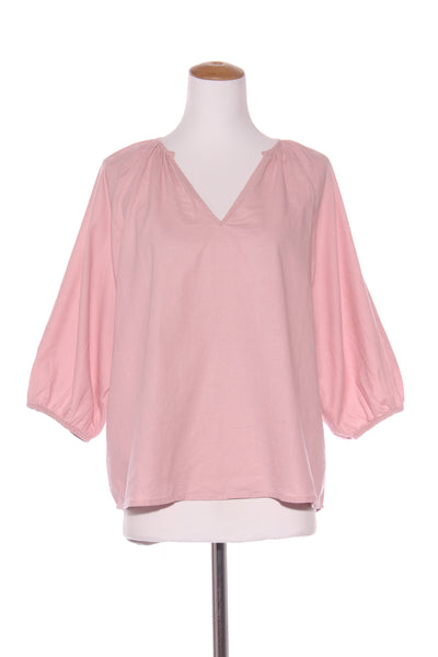 SASS - Linen puff sleeve top - Blush! 14